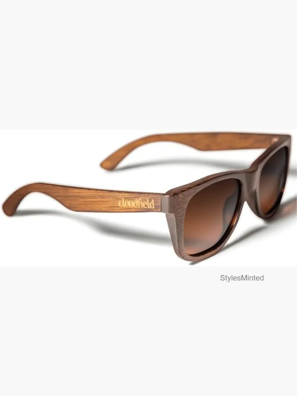 Wood Frame Polarized Sunglasses Unisex 9-Layer UV Protection